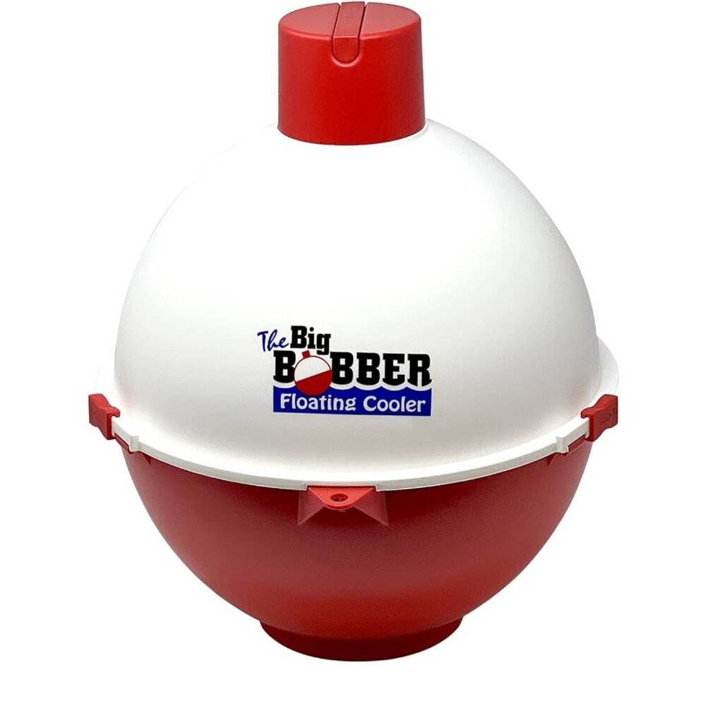 The Big Bobber Floating Cooler, Outdoors Floating Ice Chest, Portable Drifter Co